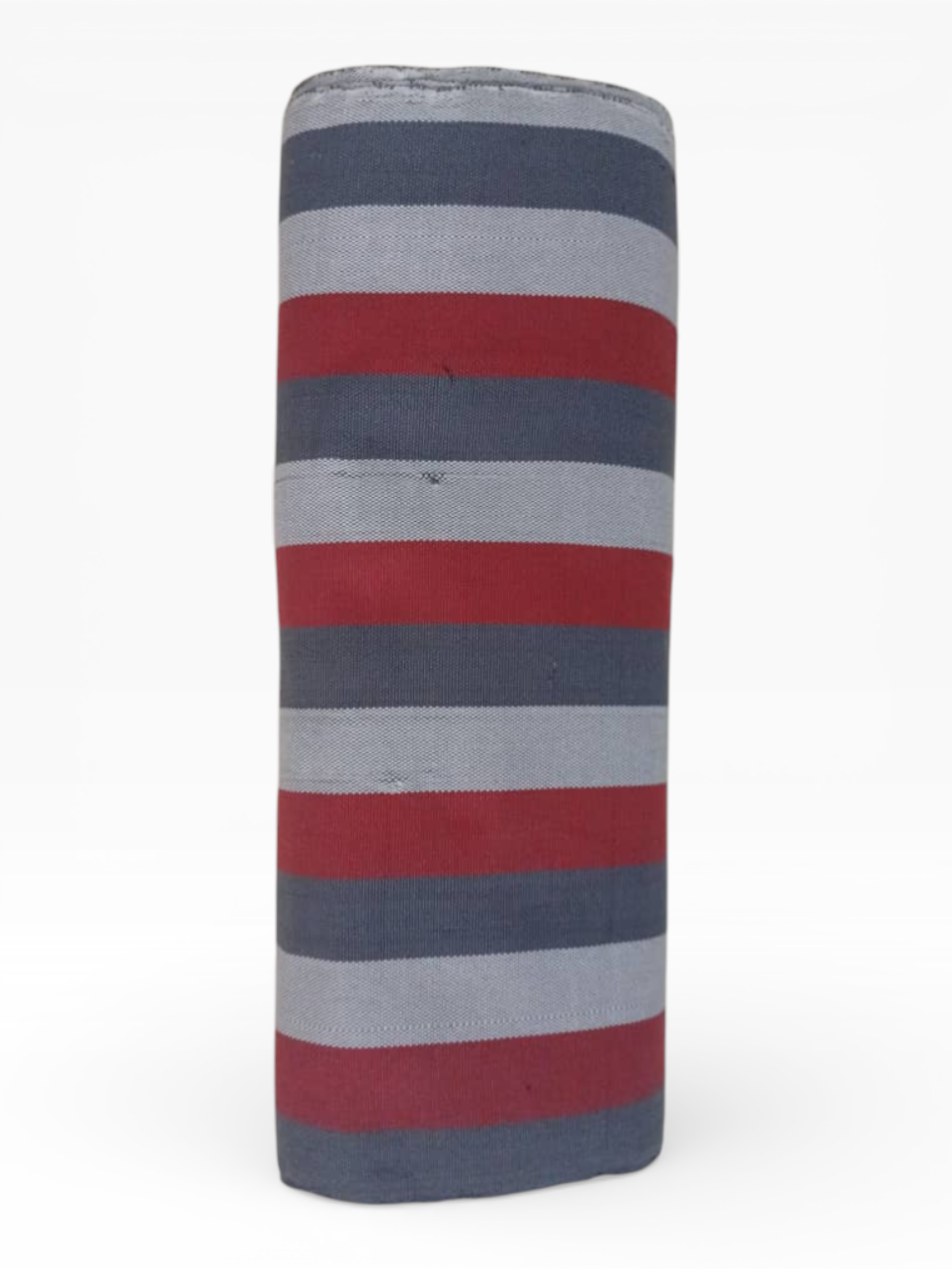 Pagne Kanvo rayures or & rubis