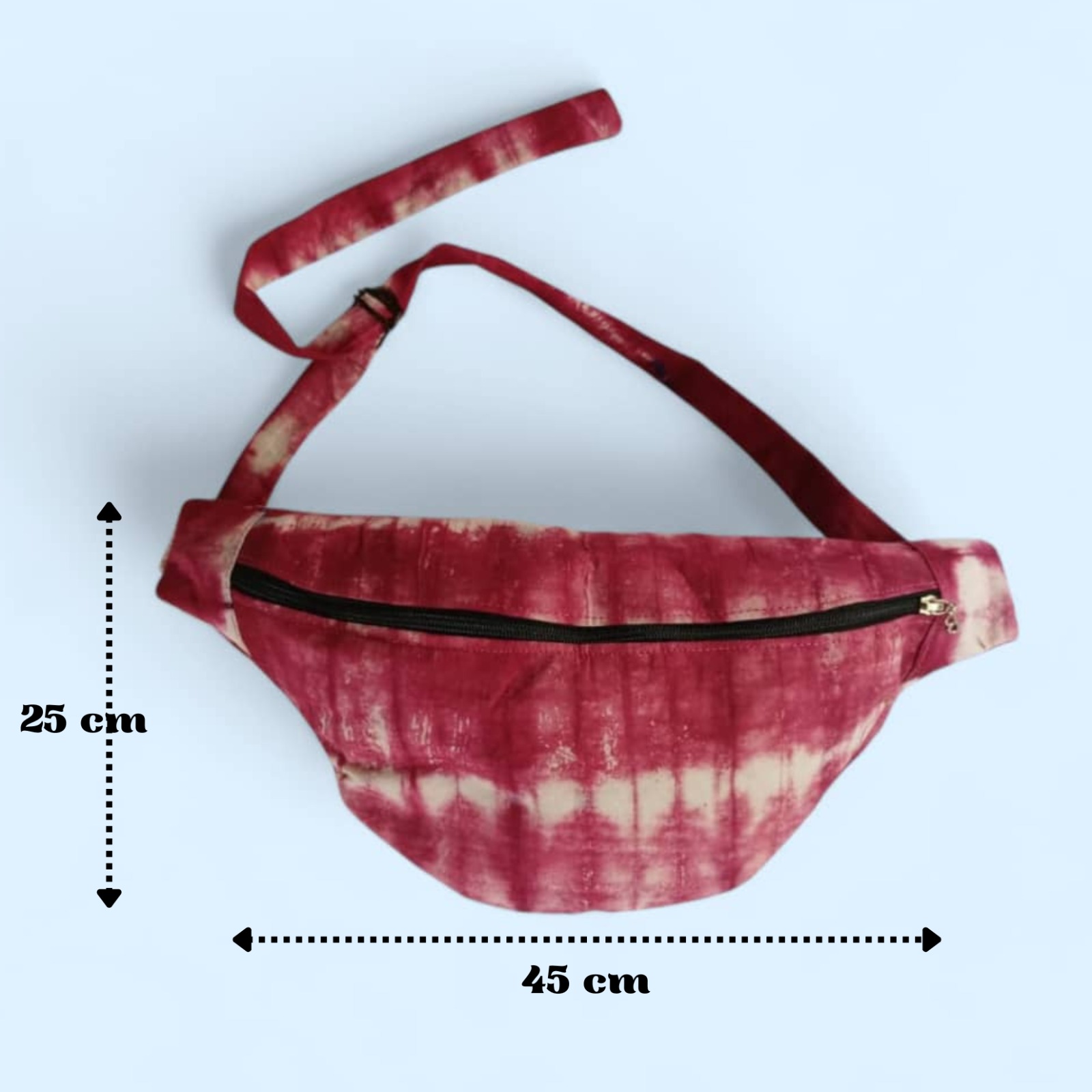 Sac banane Pagne Batik 01