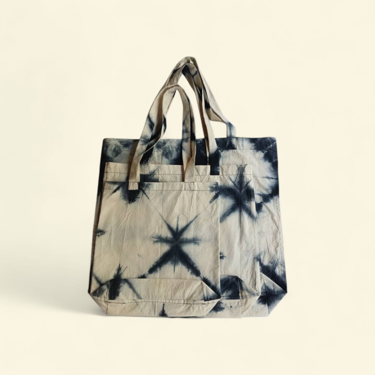 Sac de courses Pagne Batik Etoile