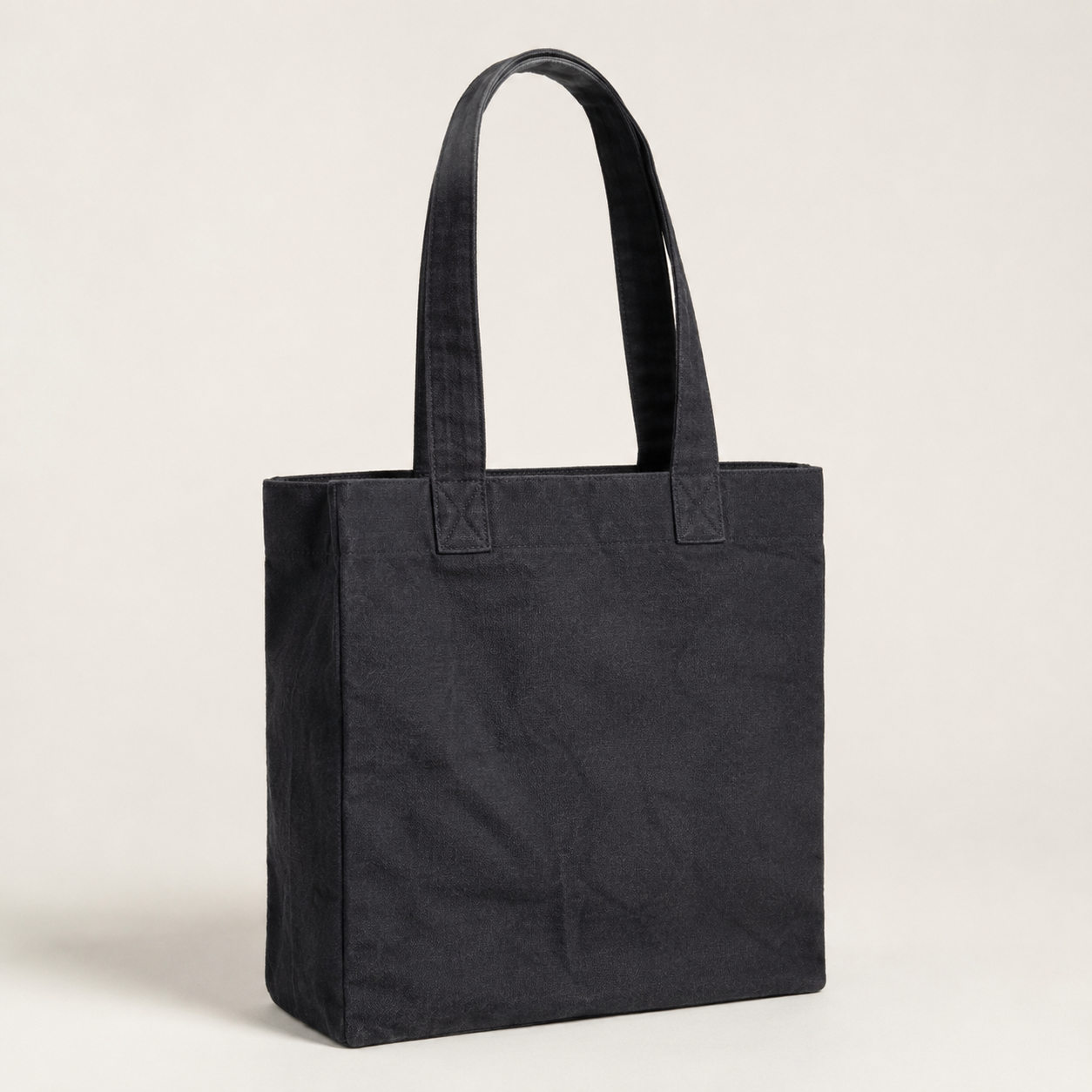 Abikè Tote Bag – Turquoise – finition unie texturée